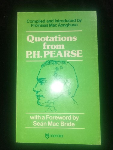 Quotations from pearse - p,