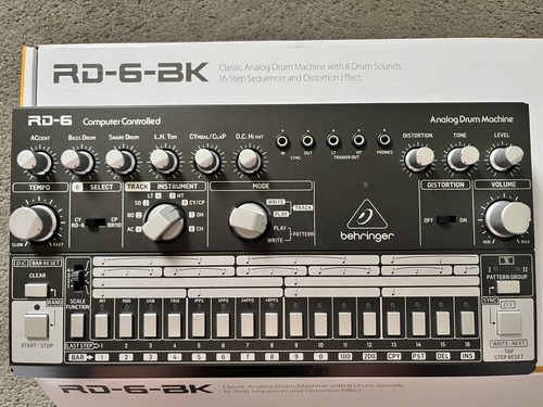 Behringer roland tr - behringer, rd-6-bk