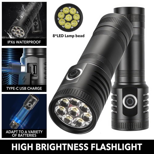 Led flashlight tactical police - led,