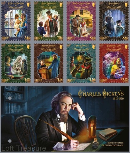 Jersey stamps charles - jersey,