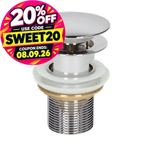 Bathroom basin clicker - clicker, waste