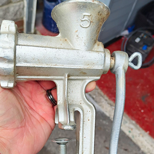 Manual hand crank - no., 5