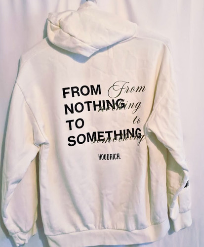 Hoodrich hoodie cream graphic - hoodrich,