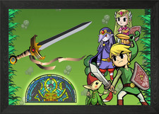 The minish cap framed - the,