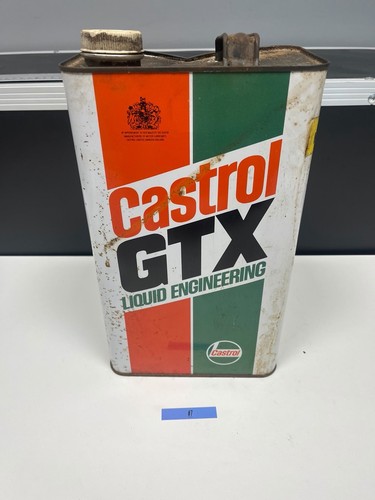 Vintage castrol gtx oil - castrol, 5l