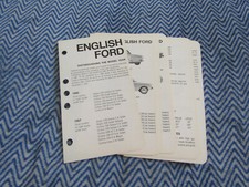 1966 1967 1968 ENGLISH FORD