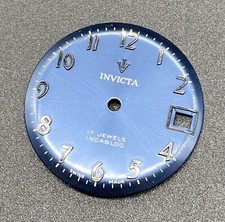 Vintage 27.5mm Invicta Watch Dial  Replacement Watch Accessories Movement WD008