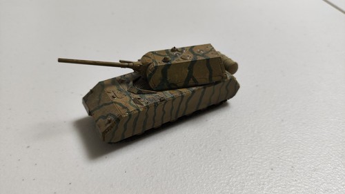 15mm german mause tank - 15mm, flames