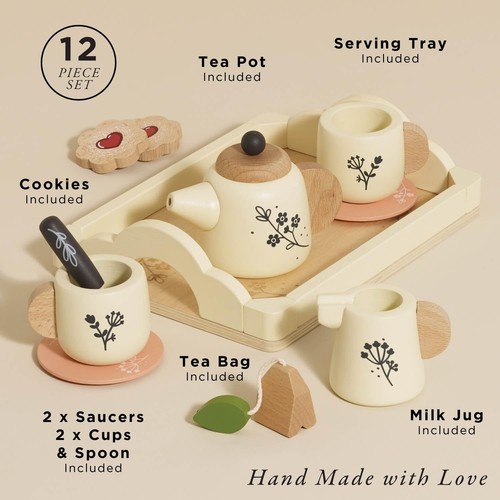 Toy van piece tea set - toy, 12