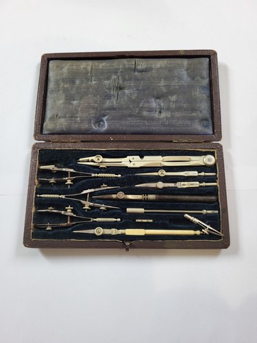 Antique brass drawing - antique,