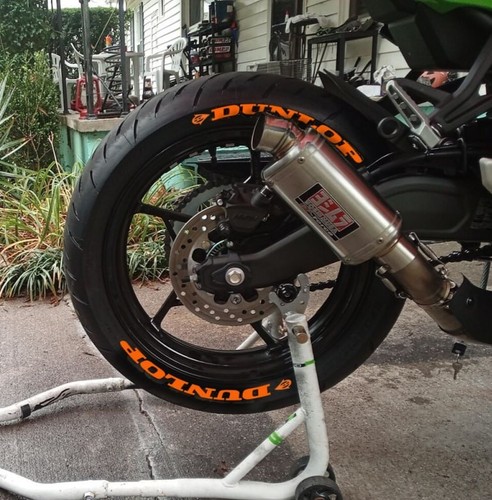 Dunlop tire lettering - dunlop,
