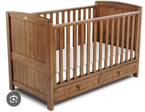 Wooden nursery cotbed - nursery, with