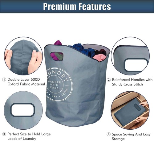 Laundry bag basket handles - xl,