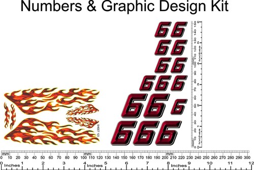 Vinyl decal 16th - decal, 1/16th