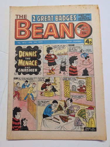 Beano comic 1812 april - comic, no