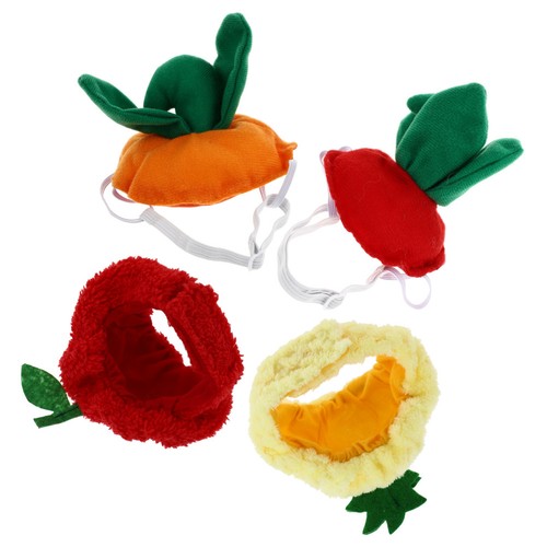 4pcs multicolor pet hat - pet, dog