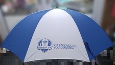 2014 Ryder Cup Gleneagles Golf Blue White Golf Umbrella Official Merchandise New