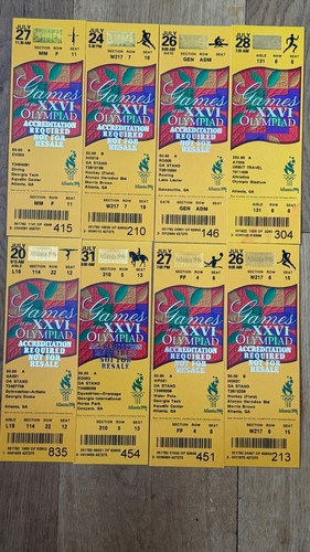 Ticket collection 1996 - ticket,