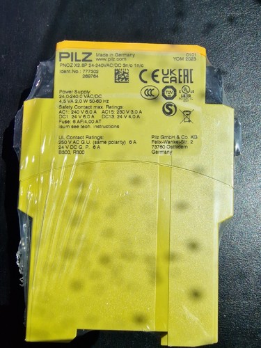Pilz pnoz safety relay - pnoz, x2.8p