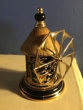 Greek Porcelain Windmill Perfume & Balm Dispenser.