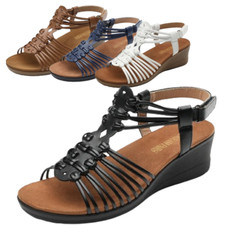 Women Low Wedge Heel Ankle
