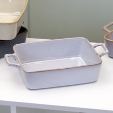 Large Reactive Glaze Oven Dish