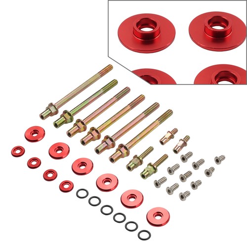 Red engine valve cover washer - engine,
