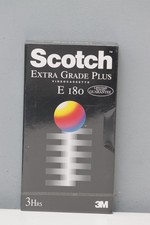 Scotch, E180 video tape, new
