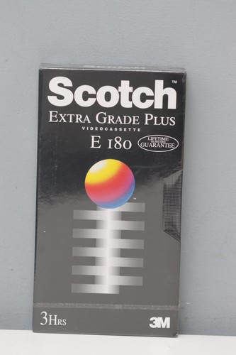 Scotch e180 video tape new - scotch,,