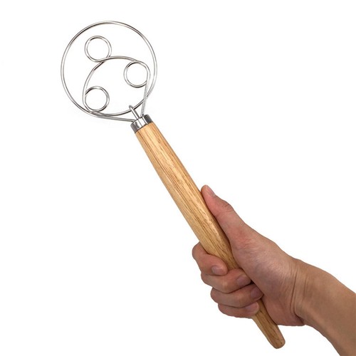 Manual bread mixing tool - mixing, 2