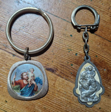 Vintage 1970/80's Key Rings - St. Christopher