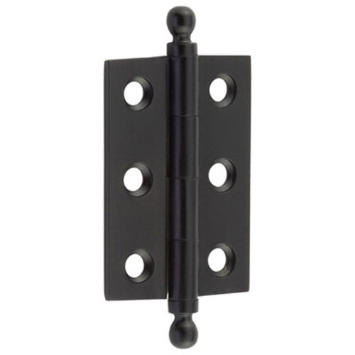Elegant matt black finial - matt,