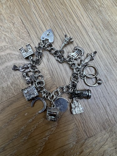 Vintage 1970s silver - , charm