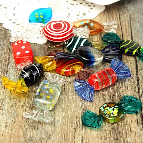 12x glass sweets vintage - 12x,
