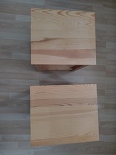 Pine Wooden Bedside Tables