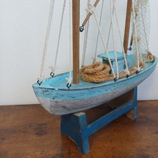 Vintage Boohoo Wooden Fishing