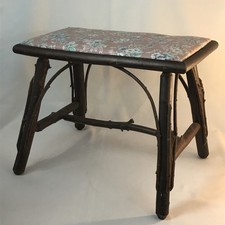 Antique Old Hickory Foot Stool