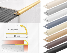 Round Edge PVC Tile Trim 2.5