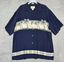 Bamboo Cay Shirt Mens XL Blue