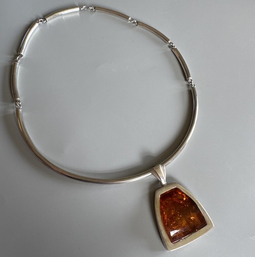 Sterling silver 925 cognac - silver,