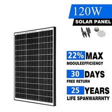 120W 12Volt Watt Mono Solar