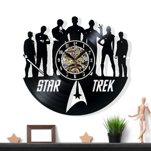 Star trek vinyl record - trek, wall