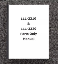 PARTS MANUAL Fits Enco 14 x 40