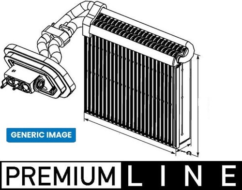 Mahle ae200000p evaporator - mahle,