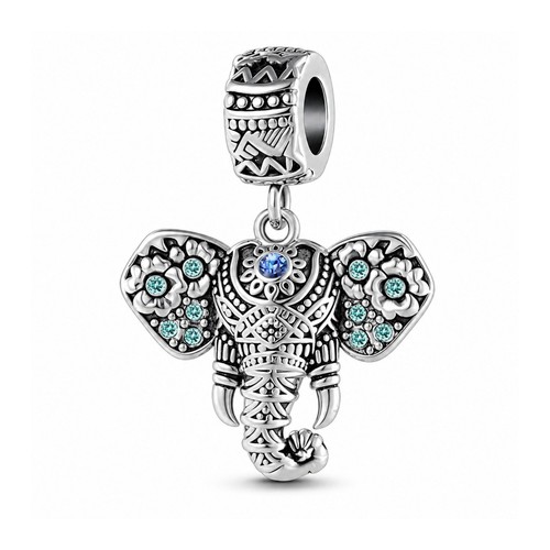 S925 sterling silver elephant - s925,