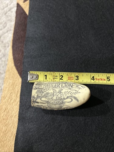 Reproduction whale tooth with - reproduction,