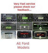 FORD RADIO STEREO CODE UNLOCK SERVICE FOCUS MONDEO FIESTA TRANSIT M & V SERIAL 
