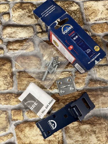 Squire hasp staple - no.6h,