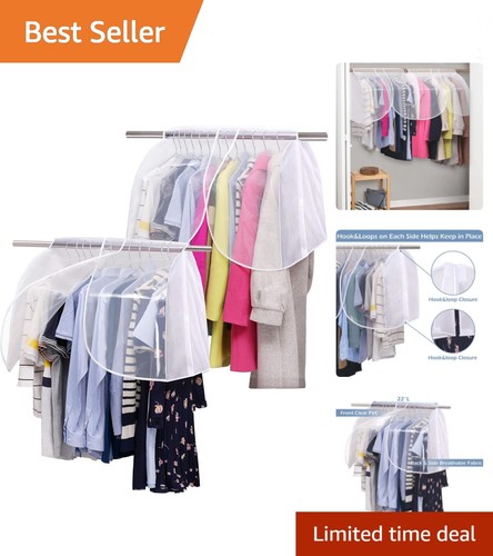 Garment rack with cover for - with,
