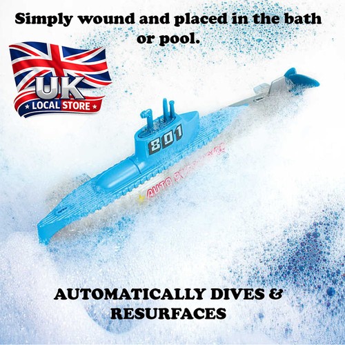 22cm clockwork submarine wind - submarine,